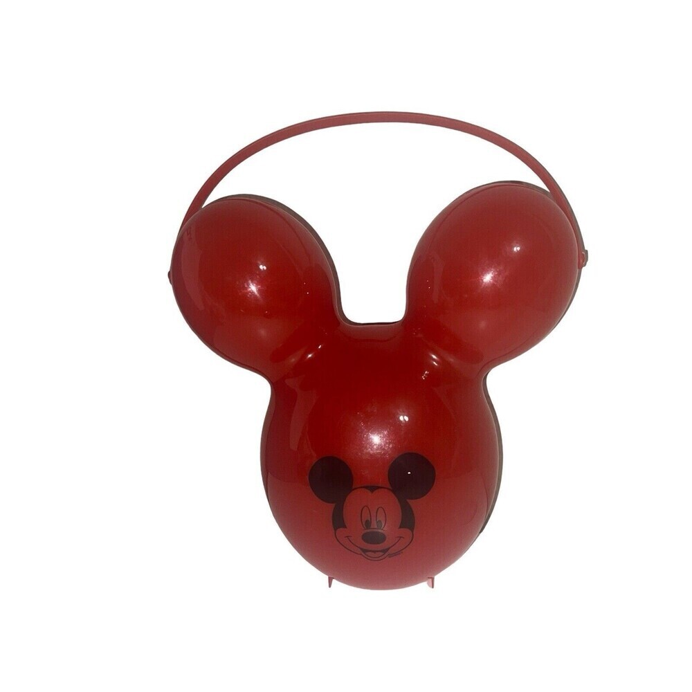 Disneyland 60th Anniversary ( Red ) Mickey Mouse Popcorn Bucket Disney Parks
